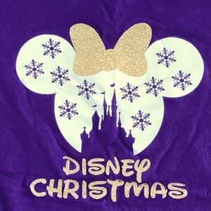 Hand made Disney T shirt for Christmas